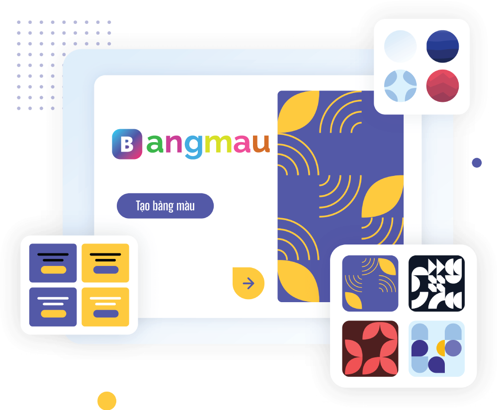 banner bảng màu